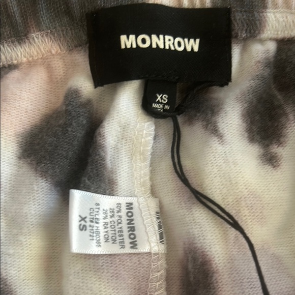 NWT, Monrow, Women's, Lightweight Tie-Dye Joggers - Picture 2 of 4